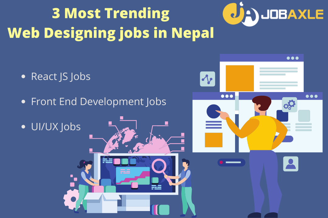 3 Most Trending Web Designing  jobs in Nepal